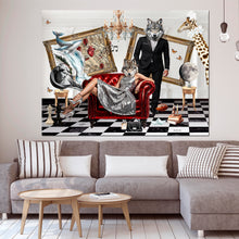 Cargar imagen en el visor de la galería, Arte Digital - Canvas COD-070 LOBOS